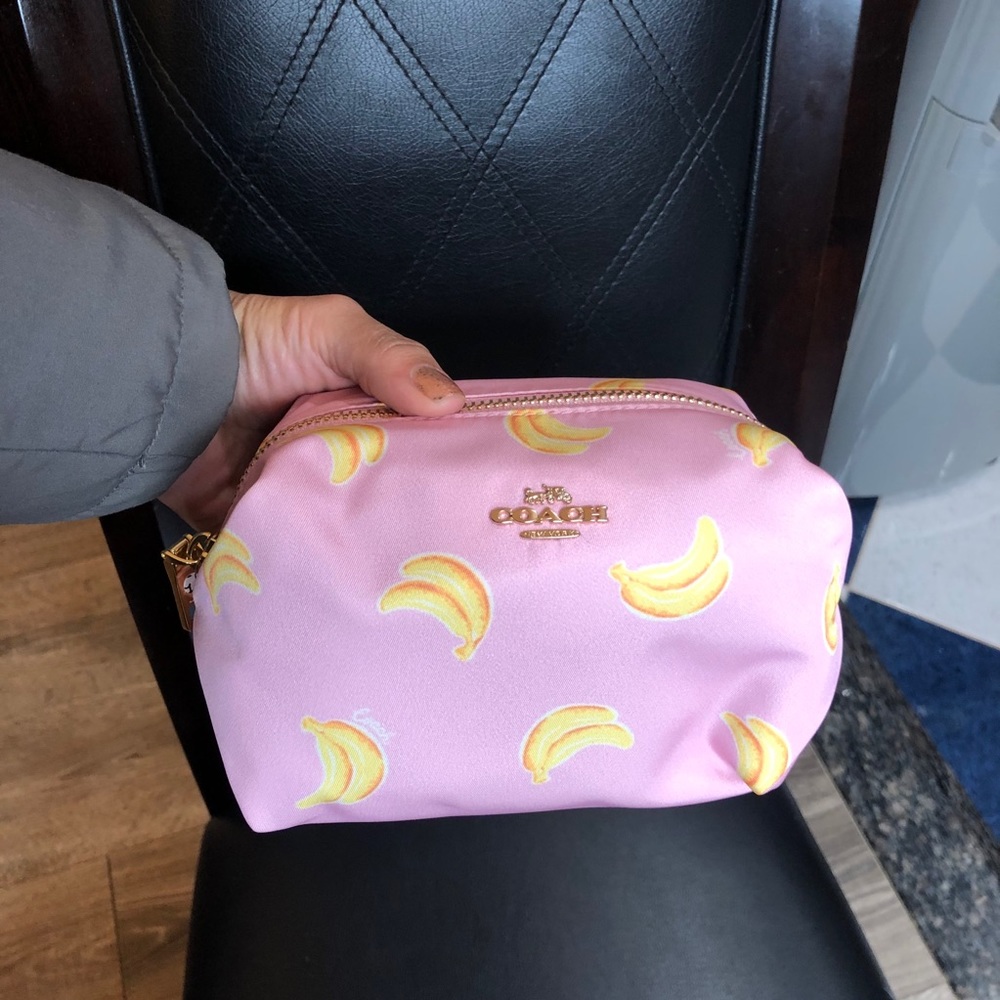 Coach cosmetic pouch